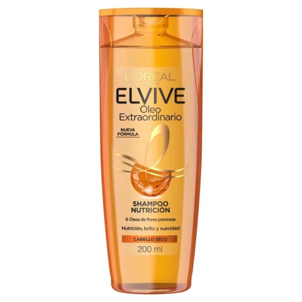 Shampoo Elvive Óleo Extraordinario Nutrición Universal x 200 ml